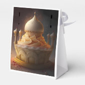 De Arabische Nachten Taart - Verjaardag Bedankdoosjes (Achterkant)