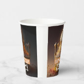 De Arabische Nachten Verjaardagstaart - Feest Papieren Bekers (Rechts)