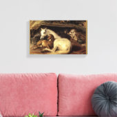 De Arabische Tent Canvas Afdruk (Insitu (Woonkamer))