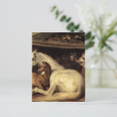 De Arabische Tent van Edwin Henry Landseer Briefkaart (Staand voorkant)