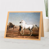 De Arabische Wellesley door Jacques Agasse Kaart (Voorkant)