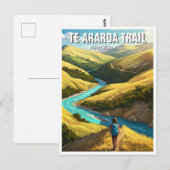De Araroa Trail reizen Briefkaart (Voorkant / Achterkant)