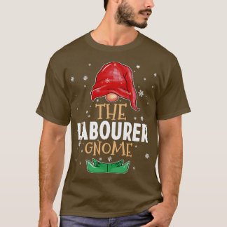 De arbeider Gnome Familie die Kerstmis aanpast T-shirt