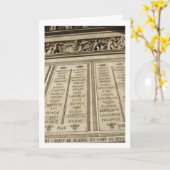 De Arc De Triomphe-herdenkingsplaats, Parijs, Fran Kaart (Gele Bloem)