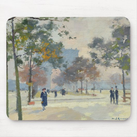 De Arc de Triomphe in het najaar van Parijs Muismat (Voorkant)