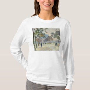 De Arc de Triomphe in het najaar van Parijs T-shirt