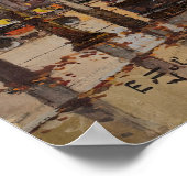 De Arc de Triomphe, Parijs door Eugene Galien Lalo Poster (Hoek)