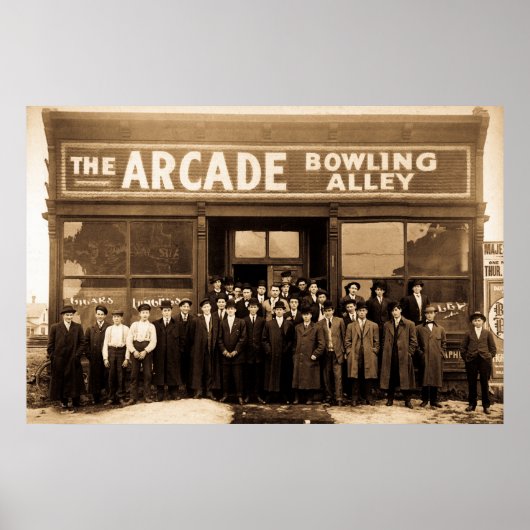 De Arcade Bowling Alley Poster (Voorkant)