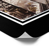 De Arcade in Cleveland rond 1900 Poster (Hoek)