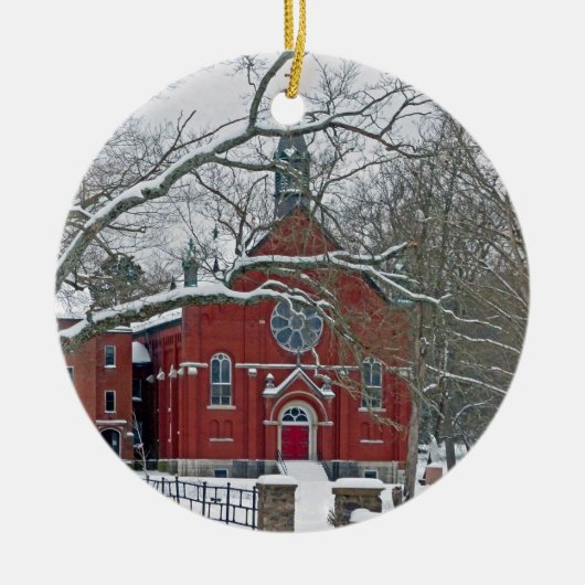 De Arcadia Academy Keramisch Ornament (Voorkant)