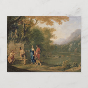 De Arcadiaanse herders Briefkaart