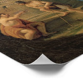 De Arcadiaanse herders Poster (Hoek)