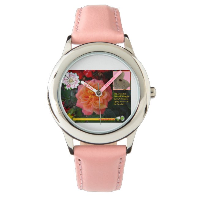 De Arcandische pauw! Horloge (Voorkant)