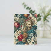 De Arcane Anarchie - Gotisch Victoriaans Feestdagenkaart (Staand voorkant)