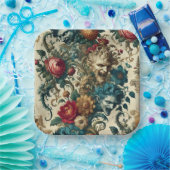 De Arcane Anarchy - Gotisch Bloemenkussen Papieren Bordje (Feest)