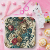 De Arcane Anarchy - Gotisch Bloemenkussen Papieren Bordje (Feest)