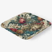 De Arcane Anarchy - Gotisch Bloemenkussen Papieren Bordje (Gebogen)