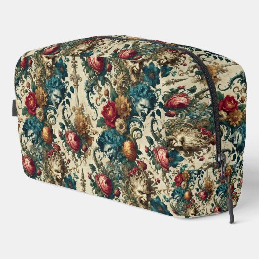 De Arcane Anarchy - Gotische Groteske Bloemenrel Toilettasje (Rechterhoek)