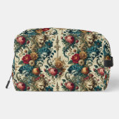 De Arcane Anarchy - Gotische Groteske Bloemenrel Toilettasje (Achterkant)