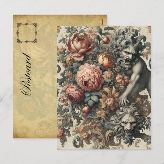 De Arcane Apex - Gotisch Victoriaans Feestdagenkaart (Voorkant / Achterkant)