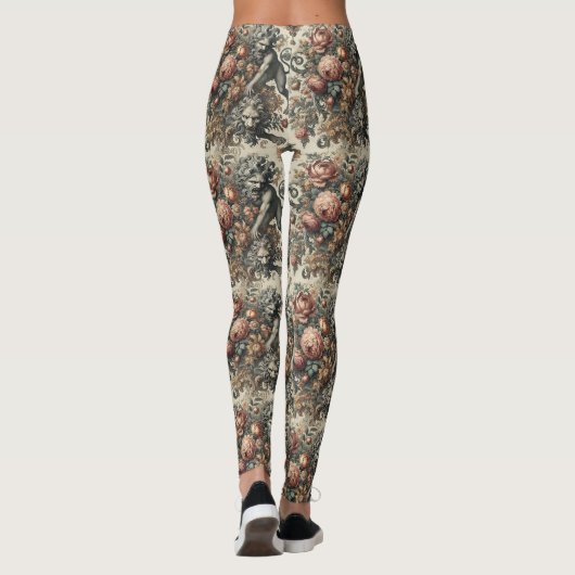 De Arcane Apex - Gotisch Victoriaans Leggings (Achterkant)