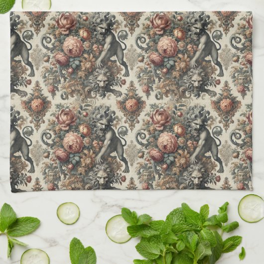 De Arcane Apex - Gotisch Victoriaans Theedoek (Gevouwen)