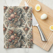 De Arcane Apex - Gotisch Victoriaans Theedoek (Quarter Fold)