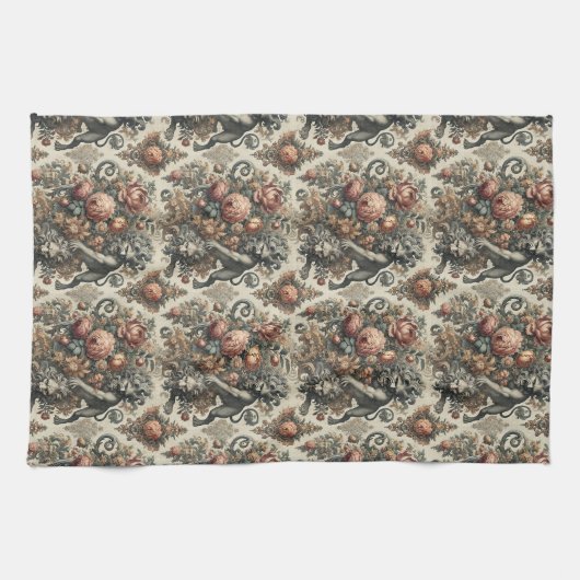 De Arcane Apex - Gotisch Victoriaans Theedoek (Horizontaal)