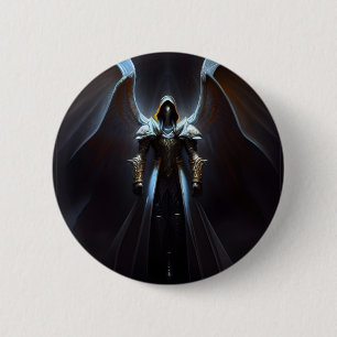 De Arch Angel Uriel Ronde Button 5,7 Cm