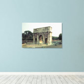 De Arch Constantine uit het noordwesten Canvas Afdruk (Insitu (Houten vloer))