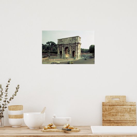 De Arch Constantine uit het noordwesten Poster (Keuken)