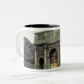 De Arch Constantine uit het noordwesten Tweekleurige Koffiemok (Voorkant links)