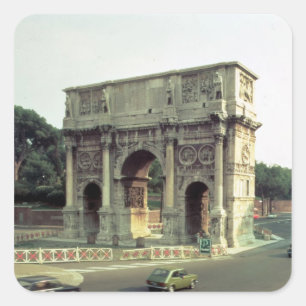 De Arch Constantine uit het noordwesten Vierkante Sticker