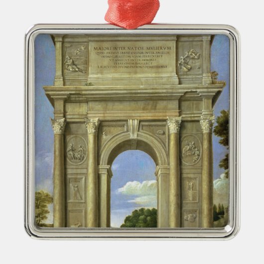 De Arch of Triumph Metalen Ornament (Voorkant)