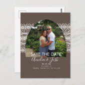 De Arch van de kant sparen de Datum Briefkaart van (Voorkant / Achterkant)