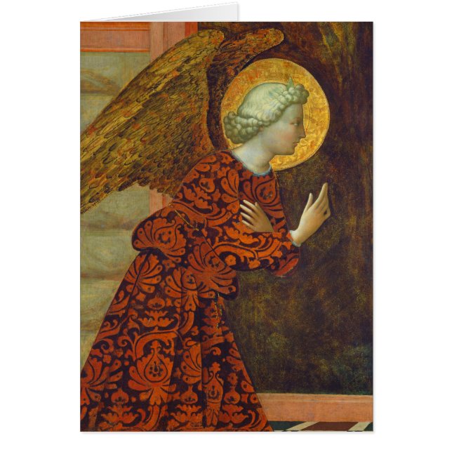 De Archangel Gabriel, c. 1430 (temperatuur op het  (Voorkant)