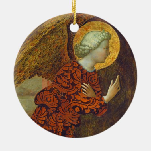 De Archangel Gabriel, c. 1430 (temperatuur op het  Keramisch Ornament (Achterkant)