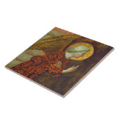 De Archangel Gabriel, c. 1430 (temperatuur op het  Tegeltje (Zijkant)