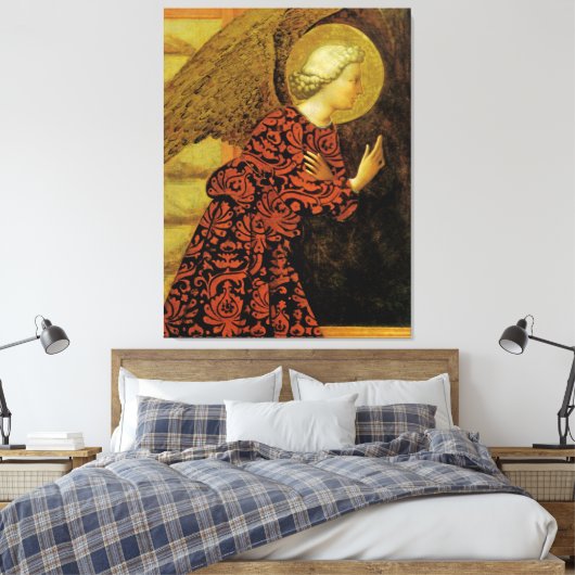 De Archangel Gabriel Canvas Afdruk (Insitu (Slaapkamer))