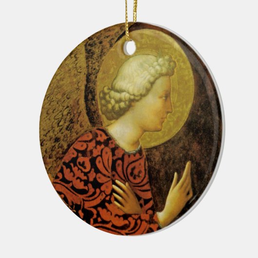 De Archangel Gabriel Keramisch Ornament (Links)