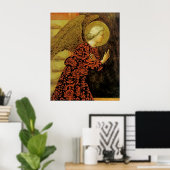 De Archangel Gabriel Poster (Thuiskantoor)