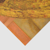 De Archangel Gabriel van Masolino da Panicale Tissuepapier (Detail)