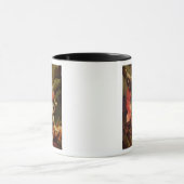 De Archangel Michael die Satan verslaat Mok (Midden)