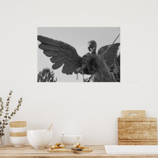 De archangel-michael poster (Keuken)