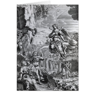 De archangel Uriel informeert Gabriel