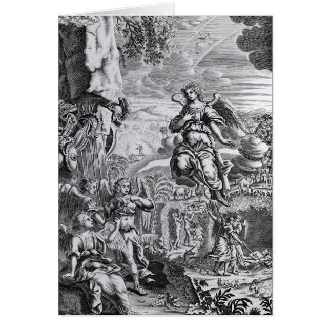 De archangel Uriel informeert Gabriel (Voorkant)