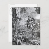 De archangel Uriel informeert Gabriel Briefkaart (Voorkant / Achterkant)