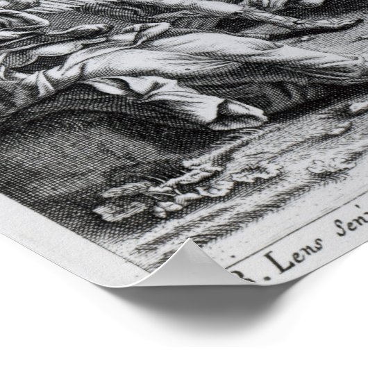 De archangel Uriel informeert Gabriel Poster (Hoek)