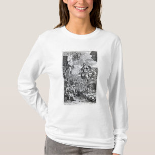 De archangel Uriel informeert Gabriel T-shirt