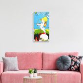 De Archer Canvas Afdruk (Insitu (Woonkamer))